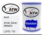 Preview: Audi, Arctic Silver Metallic, LX7S / Y0: 500ml Lackdose, von ATW Autoteile West.